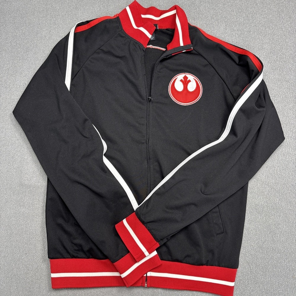 Star Wars Rebel Full Zip Track‎ Jacket Size Medium Disney Star Wars.